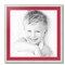 ArtToFrames 28x28" Matted Picture Frame with 24x24" Single Mat Photo Opening Framed in 1.25" White and 2" Mat (FWM-4098-28x28)